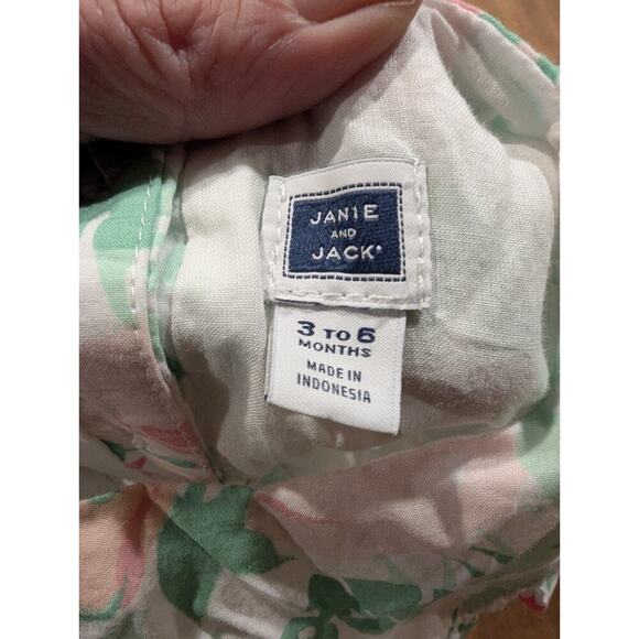 3-6Month Cat & Jack Girls Brightly Colored Floral Open Back Dress & Diaper Cover - Picture 6 of 6